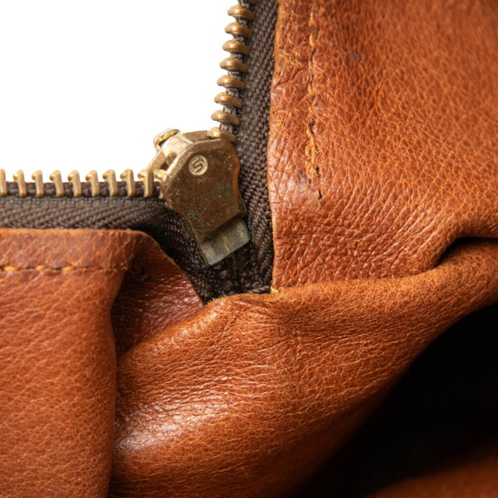 LOUIS VUITTON Authentic Brown Monogram Leather Papillon 30 Shoulder Bag - Picture 6 of 7